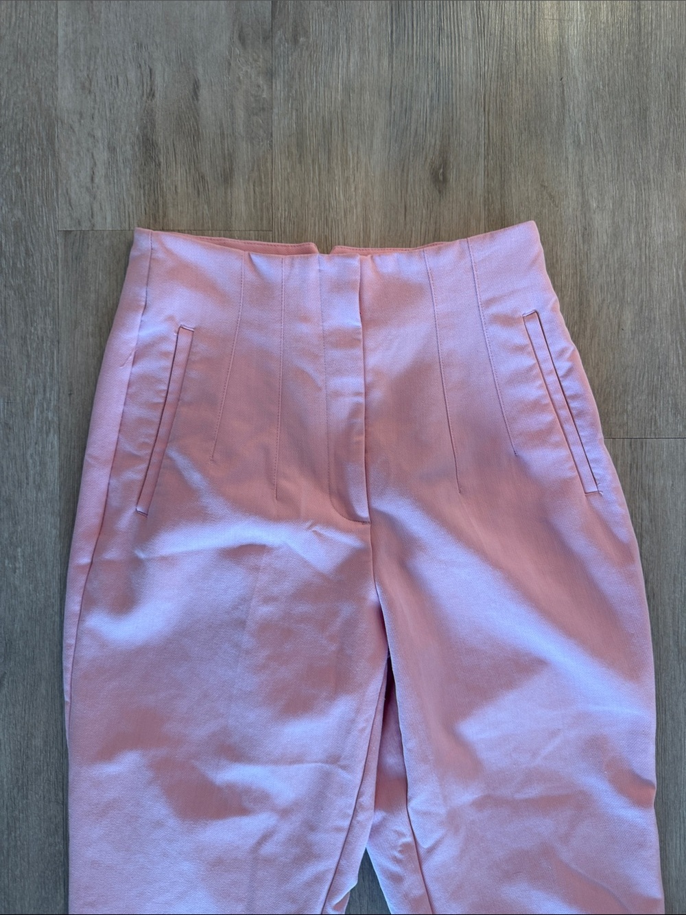 Zara Pink Trousers Medium - Picture 2 of 4